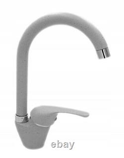 Grey Modern Kitchen Mixer Tap Faucet Swivel spout 360`Sink Basin (170)