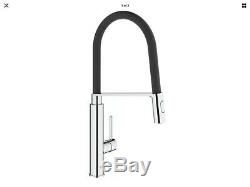 Grohe 31489 Concetto Single Lever Kitchen Sink Mixer Pull Out Tap Chrome