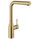 Grohe Essence Single Lever Kitchen Sink Mixer Tap Gold Stylish High Spout