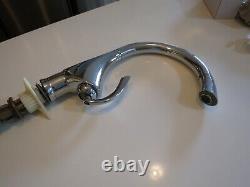 Grohe K4 Kitchen Faucet Chrome Single-Lever Sink Mixer Pull Out Sterling Silver
