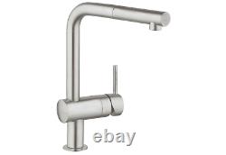 Grohe Minta Kitchen Sink Mixer Pull Out Spout Chrome