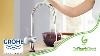 Grohe Minta Sink Mixer With Extractable Pull Out Spray 32321000
