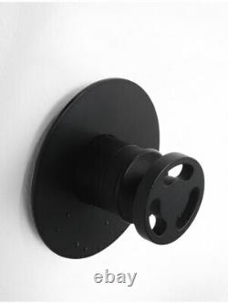 HOT Unique Pipe Brass Widespread Wall Mount Bathroom Sink Faucet Basin Mixer Tap