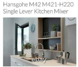 Hansgohe M42 M421-H220 Single Lever Kitchen Mixer