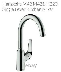 Hansgohe M42 M421-H220 Single Lever Kitchen Mixer