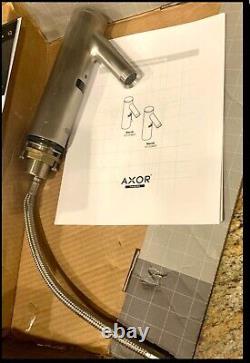 Hansgrohe AXOR STARCK Classic 10105800 Stainless Steel Electronic Basin Mixer