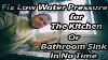 How To Fix Low Or No Water Pressure For The Kitchen Or Bathroom Faucet In No Time