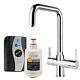 InSinkErator 3 in 1 Kitchen Tap 45154 + Tank Boiling, Standard Hot & Cold Chrome