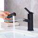 KAIYING Bathroom Sink Faucet with Pull Out Sprayer, Single Handle Basin Mixer