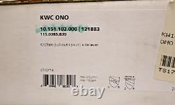 KWC Ono Crome Single Lever Pull-Down Kitchen Faucet 10.151.102.000