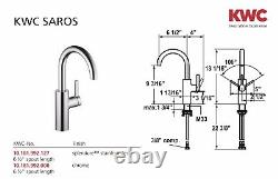 KWC Saros K. 10.181.003.000 SAROS Pull Down Kitchen Faucet Chrome