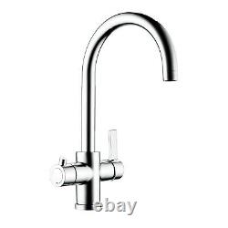 Kitchen 3 in 1 Instant Hot Cold Boiling Water Tap Tank Filter Modern Luxury