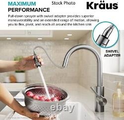 Kitchen Faucet Kraus Oletto Single Lever KPF-2620 Brass Finish