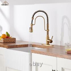 Kitchen Faucet Sink Mixer Faucet Pull Down Sprayer Single Handle 3 Functions