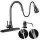 Kitchen Faucet Sink Pull Down Sprayer Single Handle Swivel Mixer Tap Useful