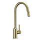 Kitchen Faucets Gooseneck Pull Out Cold and Hot Water Sink Mixer Tap Solid Brass