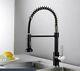 Kitchen Faucets Sink Single Out Brush Brass Lever Spri Mixer Brushed Faucet New