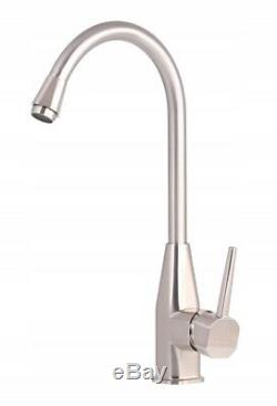 Kitchen Mixer Tap Faucet Sink Basin Swivel spout 360` Stainless Steel (67)