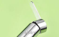 Kitchen Sink Faucet Folding Swivel Spout Nozzle Mixer Flexible Tap Chrome Brass