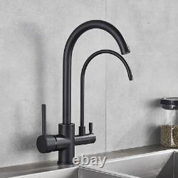 Kitchen Sink Faucets Hot Cold Mixer Water Mixer Deck Mounted Filter Pullout Tap