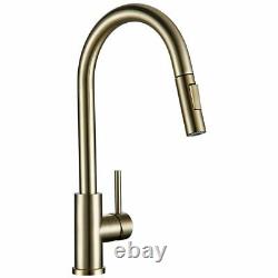 Kitchen Sink Faucets Touch Sensor Hot Cold Tap Mixer Deck Mounted Single Handle