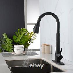 Kitchen Sink Faucets with Pull Down Sprayer Single Handle Copper Kitchen Faucet