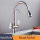 Kitchen Sink Filter Tap Three Ways Mixer Faucets Dual Holder Single Hole Crane