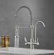Kitchen Sink Tap Hot Cold Mixer Spring Bathroom Filter Faucet Drink Water Brass
