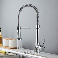 Kitchen Tap Home Mixer Tap Sink Basin Faucet Bathroom Brass Faucet Chrome Swivel