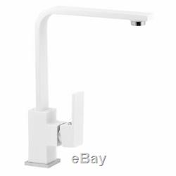 Kitchen White Mixer Tap Faucet Basin Sink Swivel spout 360` White 184