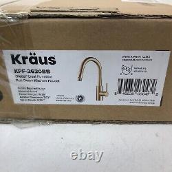 Kraus KPF-2620 Oletto 1.75 GPM Pull Down Kitchen Faucet Brass