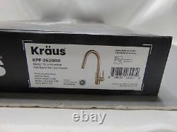 Kraus Oletto KPF-2620BB Pull Down Kitchen Faucet in Brushed Brass