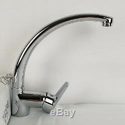 La Torre 32113 Kitchen Faucet Single Lever Sink Mixer High Spout Made in Italy