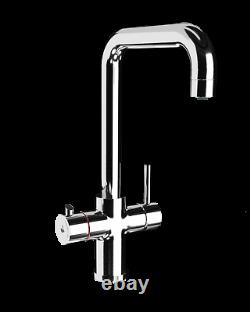 Lavatap 3-in-1 Instant Hot Cold Boiling Water Kitchen Tap Tank Polished Chrome
