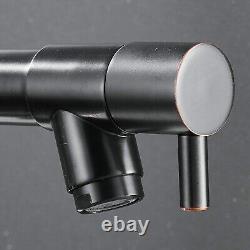 Leekayer Kitchen Faucet Commercial Pull Down Small Type Sink Mixer 2 Mouth Si