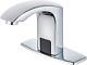 Luxice Sensor Automatic Touchless Bathroom Sink Faucet Hot & Cold Mixer Cover Pl