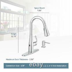 MOEN Essie Touchless Single-Handle Pull-down Sprayer Kitchen Faucet