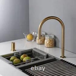 Modern Kitchen Sink Faucets Pull Out Mixer Tap Single Handle Hole Cold Hot Water