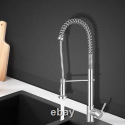 NNEDSZ Kitchen Tap Mixer Faucet Taps Pull Out Laundry Bath Sink Brass Watermark