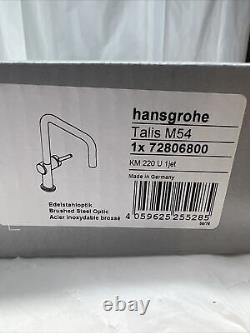 New Open Box Hansgrohe Talus M54 Sink Chrome Faucet READ DESCRIPTION