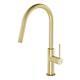 New Pull Out Sink Mixer Kitchen Tap Brush Gold Faucet Vivid Slimline VS7105-12