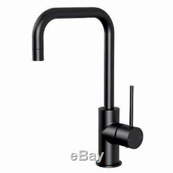 New Side Lever Kitchen Sink Mixer Black Tap Faucet Phoenix Tapware Vivid VS732MB
