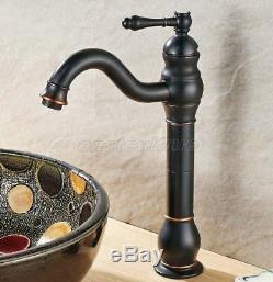 Oil Rubbed Bronze Kitchen Wet Bar Bathroom Vessel Sink Faucet Mixer Tap Enf300