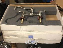 Perrin & Rowe 4751 Provence Two Hole Sink Mixer Tap Two Tone