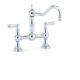 Perrin & Rowe Provence Two Hole Sink Mixer With Levers Chrome 2nd