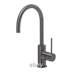 Phoenix Kitchen Sink Mixer 160mm Tap Vivid Slimline Brushed Carbon VS735-31