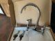 Polished Steel Mixer Tap Ex Chalon Display