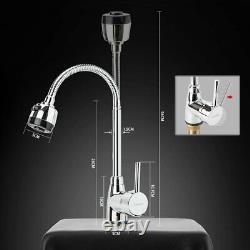 Pull Down out Kitchen Spray Faucet 360°Swivel Spout Single Handle Sink Mixer Tap