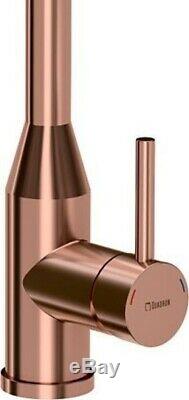 Quadron Audrey Pull Out Kitchen Sink Mixer Tap Copper Finish Pvd Steelq