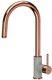 Quadron Jennifer Pull Out Kitchen Sink Mixer Tap Copper/grey Finish Pvd Steelq